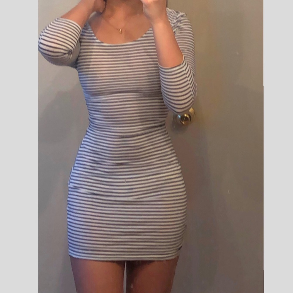Striped Mini Dress